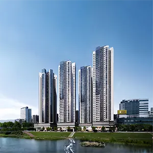 역동 해링턴스퀘어 리버파크 조감도